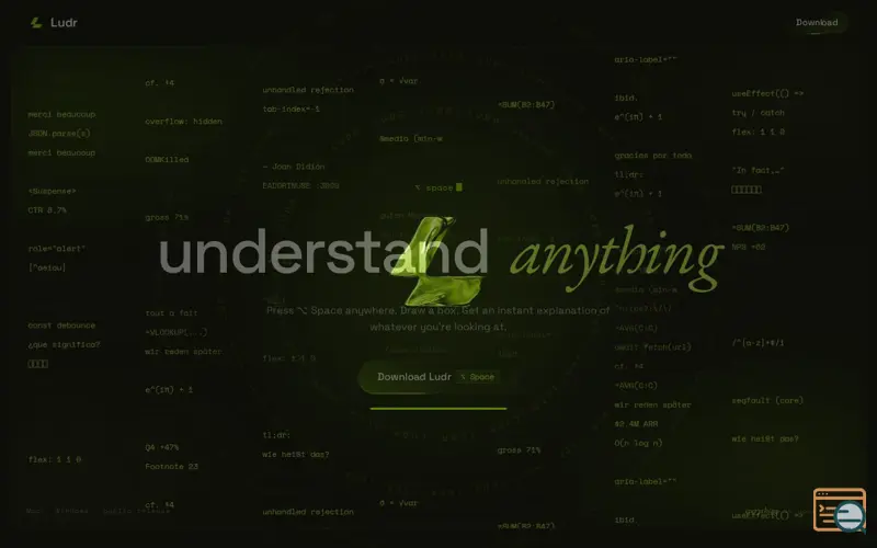 Screenshot of  Ludr AI — Understand Any Screen