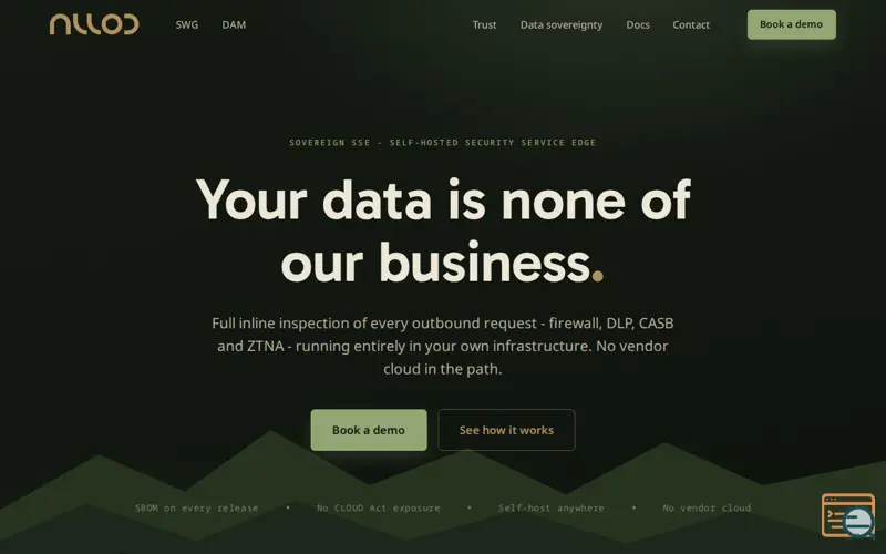 Screenshot of Allod Solutions