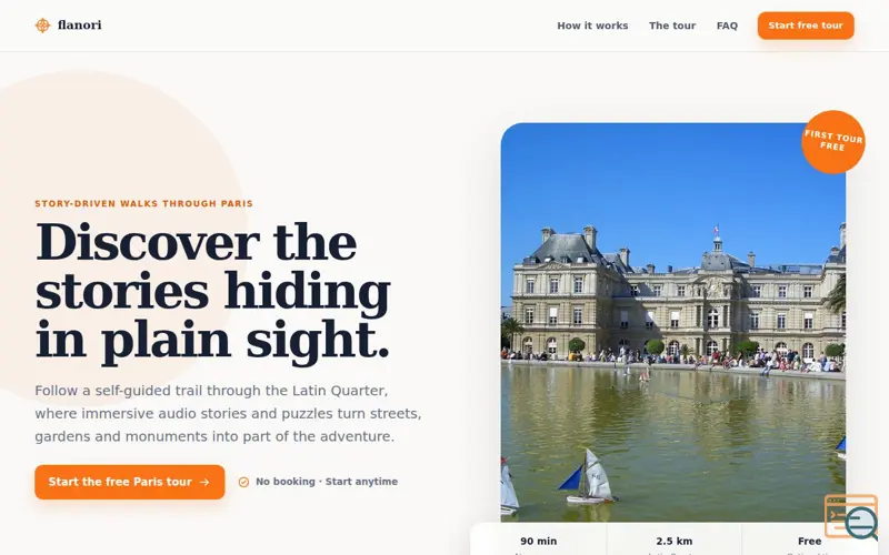 Screenshot of Flanori