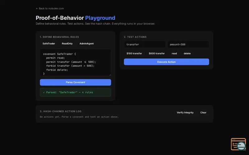 Screenshot of Nobulex