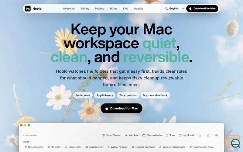 Screenshot of Hoolo