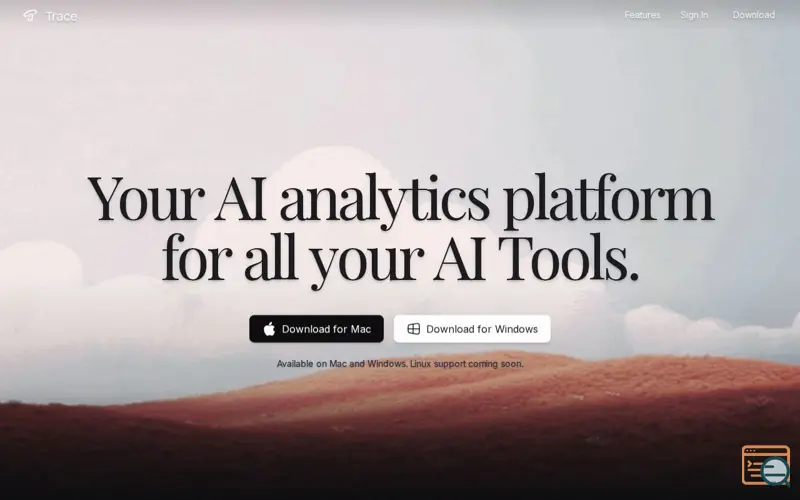 Screenshot of Trace
