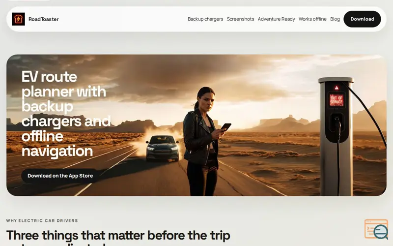 Screenshot of RoadToaster