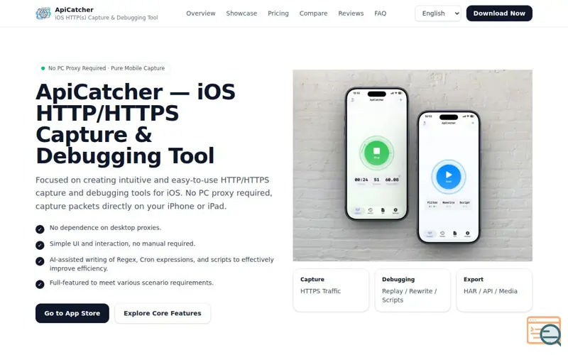 Screenshot of ApiCatcher