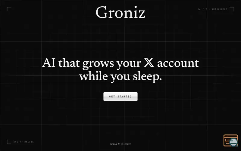 Screenshot of Groniz