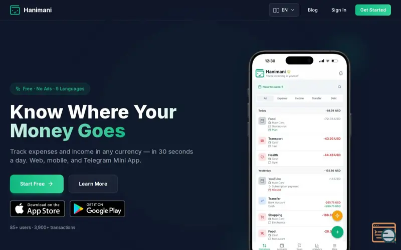 Screenshot of Hanimani