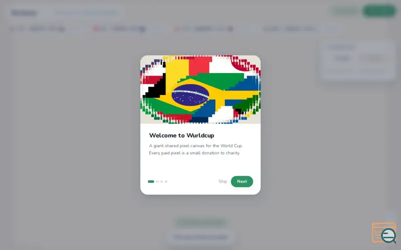 Screenshot of Wurldcup