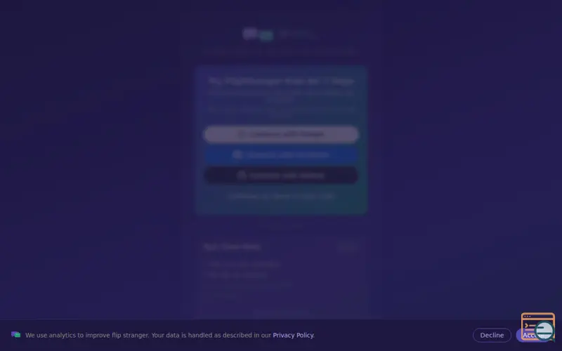 Screenshot of FlipStranger