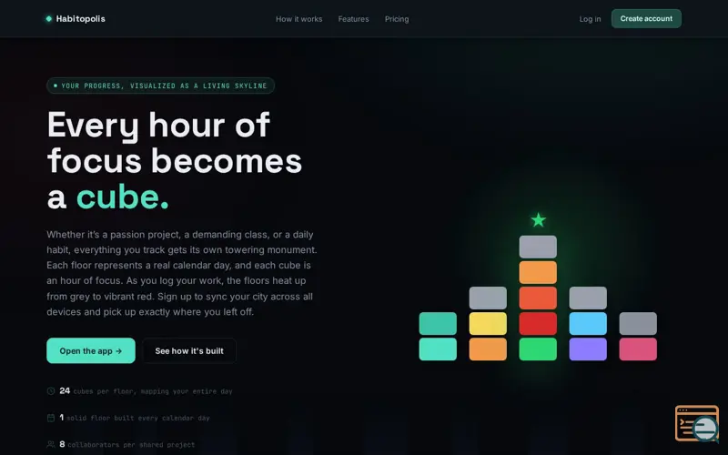 Screenshot of Habitopolis