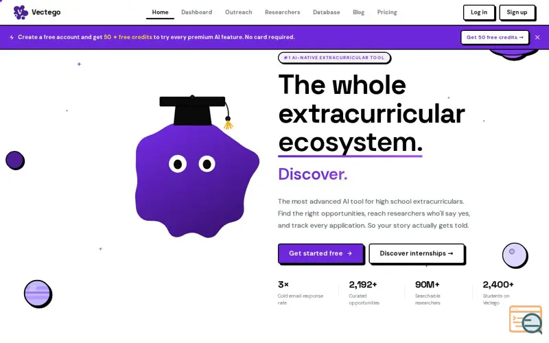 Screenshot of Vectego Official Launch