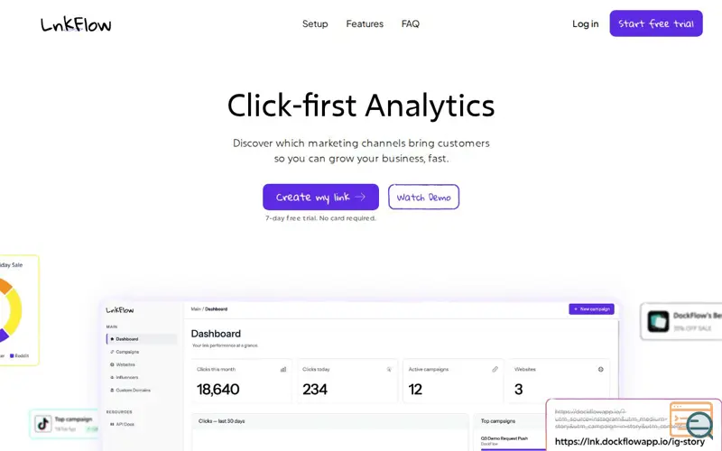 Screenshot of LnkFlow