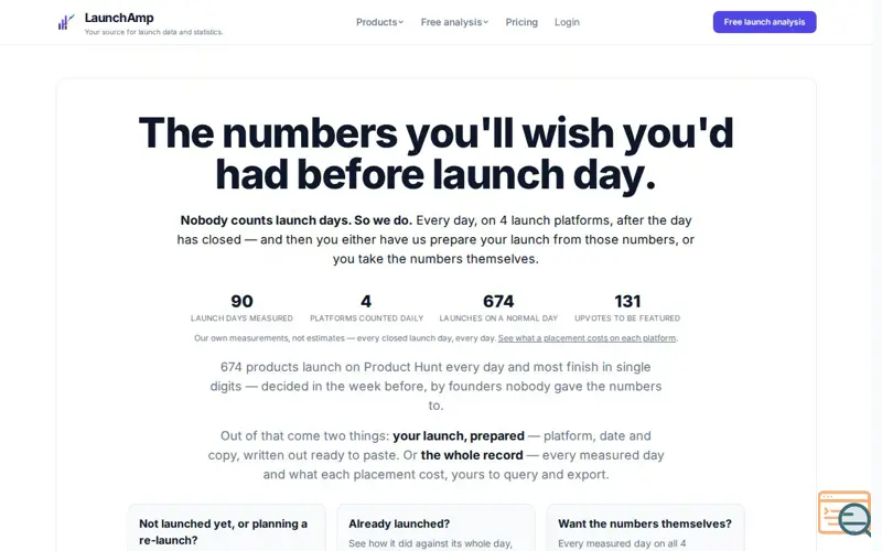 Screenshot of LaunchAmp