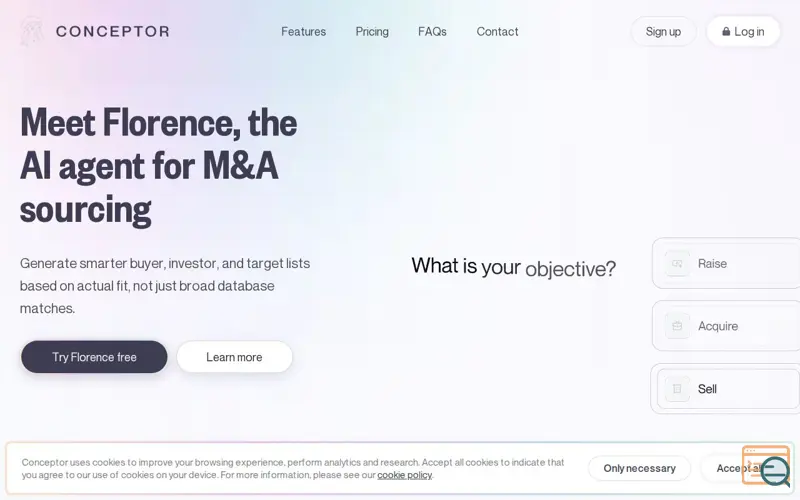 Screenshot of Conceptor