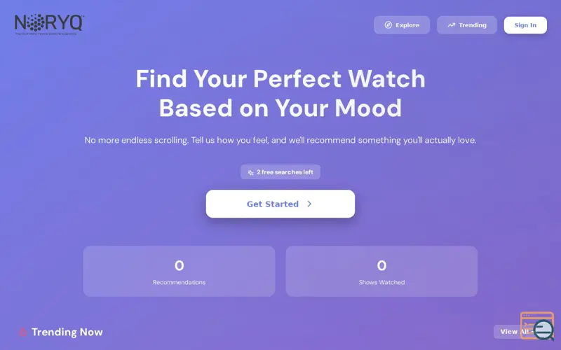 Screenshot of NORYQ
