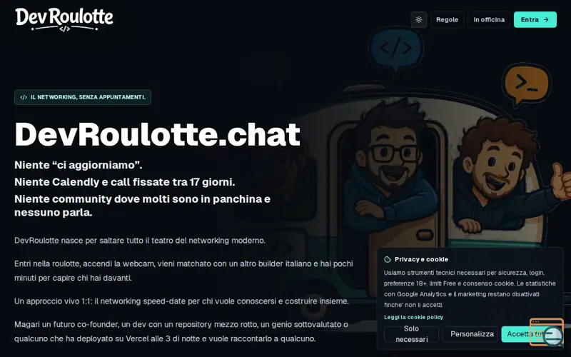 Screenshot of DevRoulotte.chat