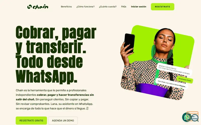 Screenshot of Chain