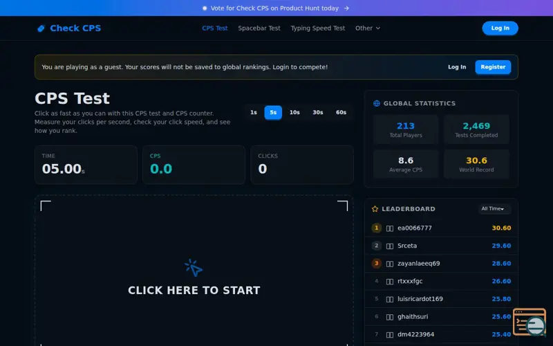 Screenshot of Check CPS
