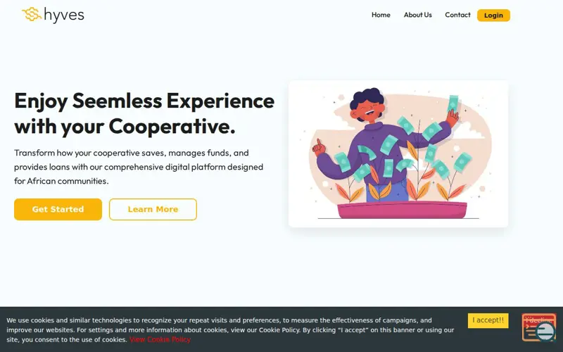 Screenshot of Hyves