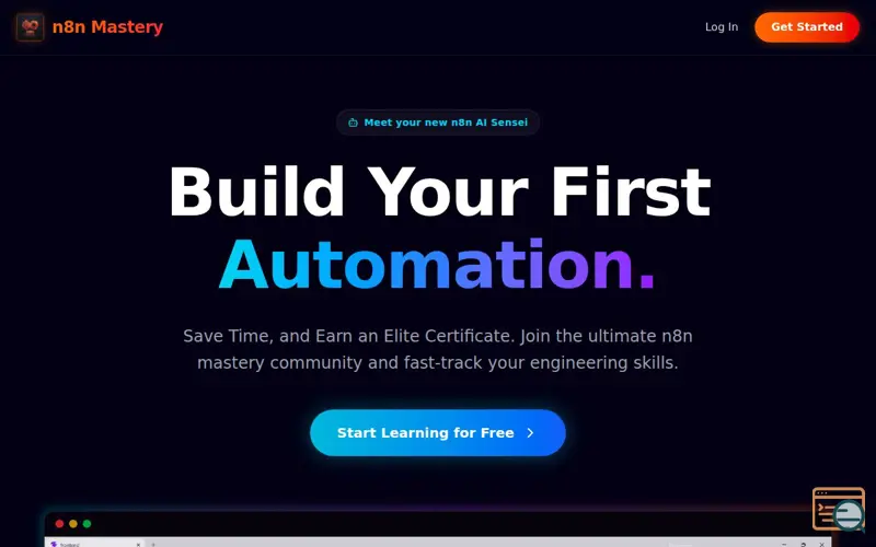 Screenshot of n8n Mastery