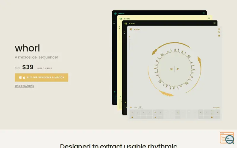 Screenshot of WHORL