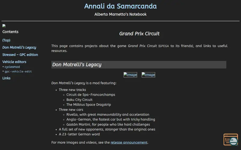 Screenshot of Marnetto