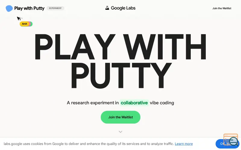 Screenshot of Play with Putty