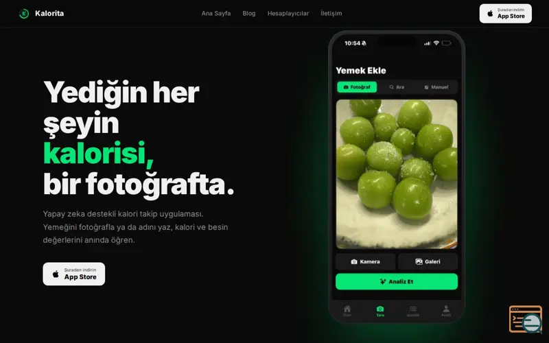Screenshot of Kalorita