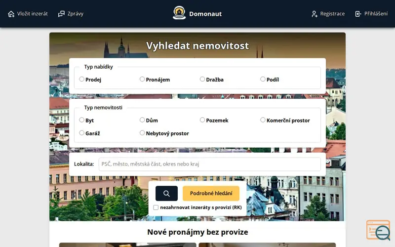 Screenshot of Domonaut