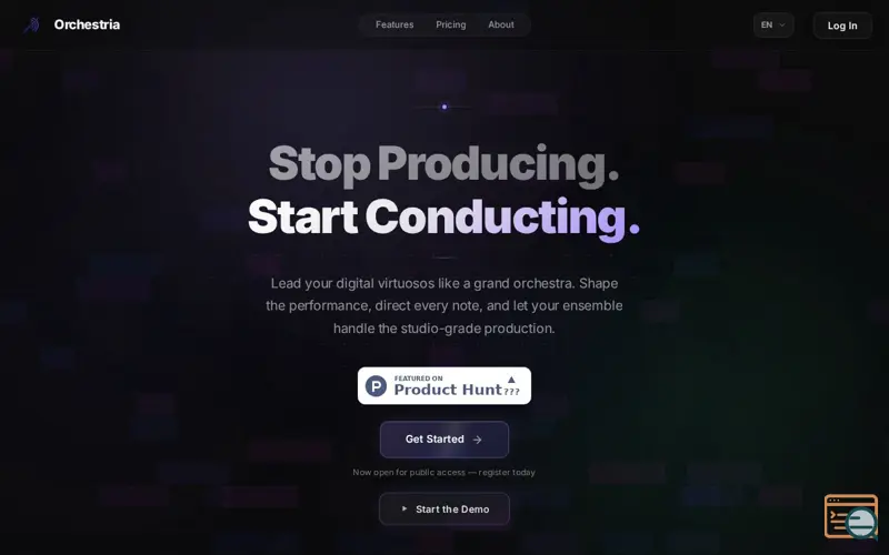 Screenshot of Orchestria