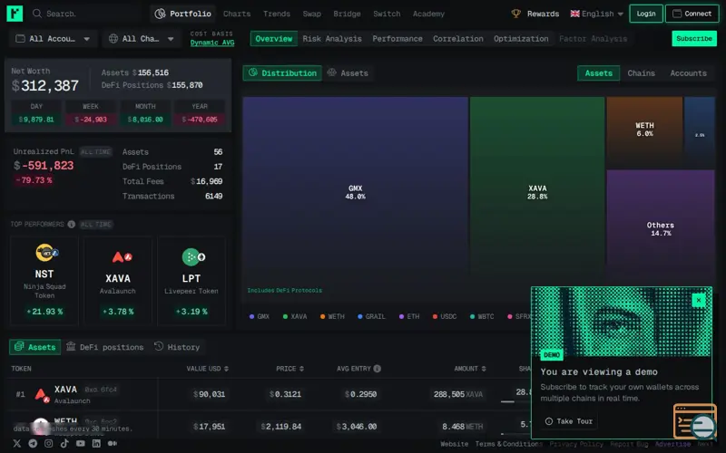 Screenshot of Grid, a launch using Alchemy