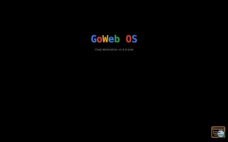 Screenshot of GoWeb OS