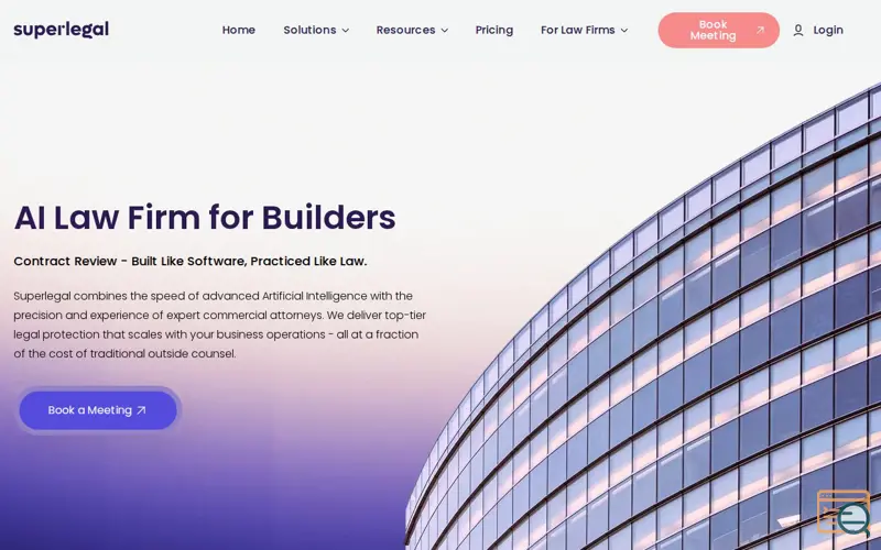 Screenshot of Superlegal