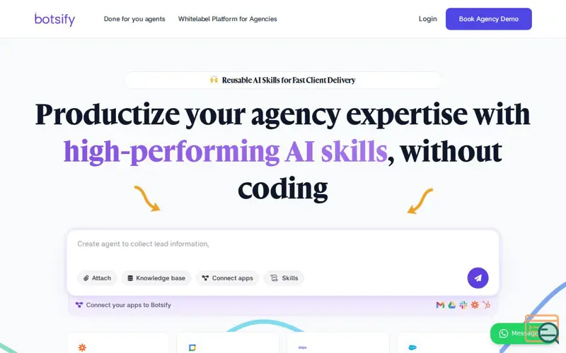 Screenshot of Botsify