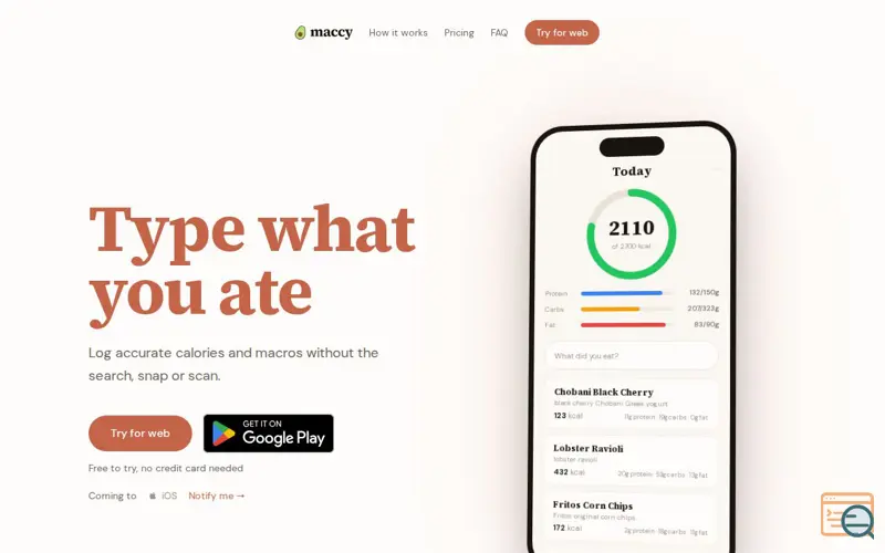 Screenshot of Maccy