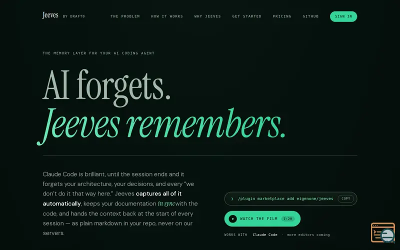 Screenshot of Draft0 — Jeeves