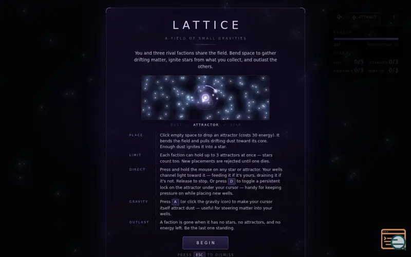Screenshot of Lattice