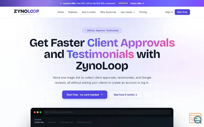 Screenshot of ZynoLoop