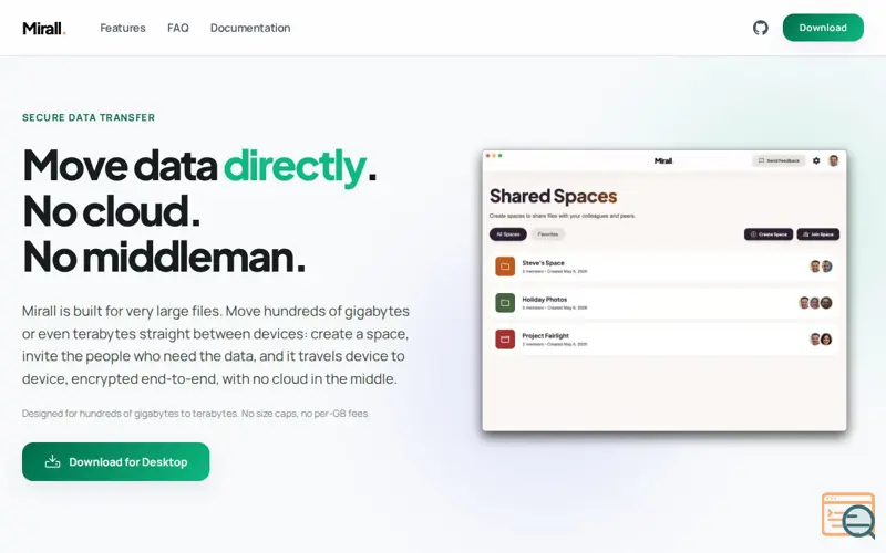 Screenshot of Mirall