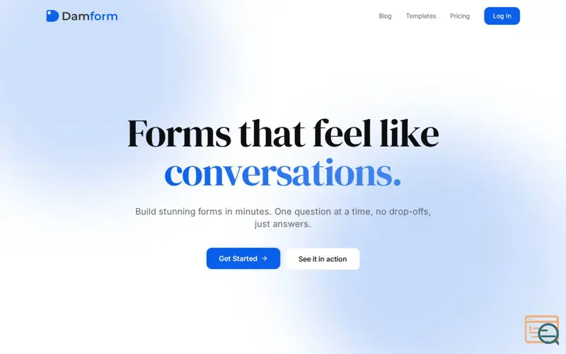 Screenshot of Damform