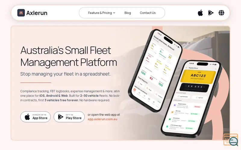 Screenshot of Axlerun