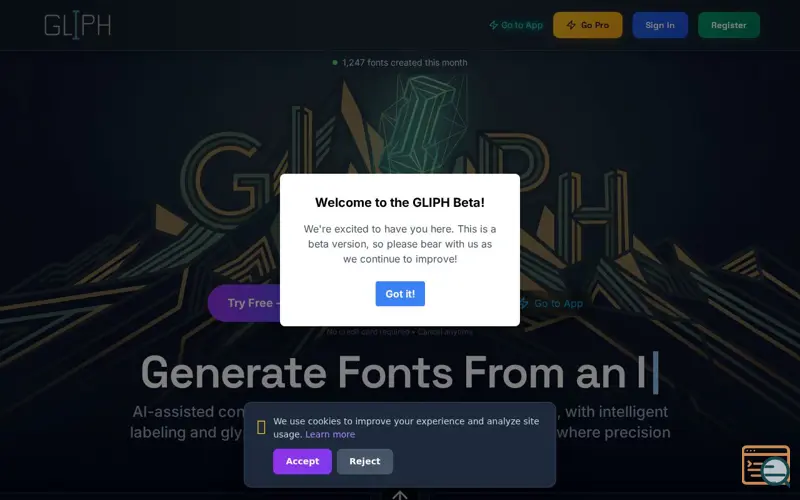 Screenshot of GLIPH
