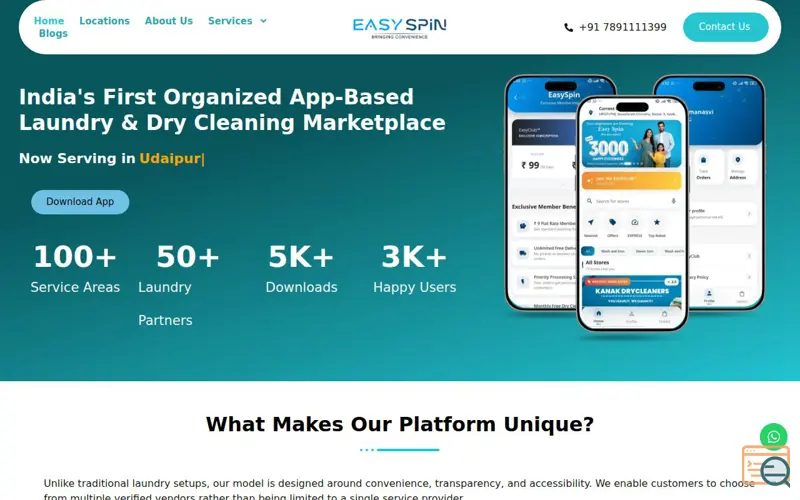 Screenshot of Easy Spin