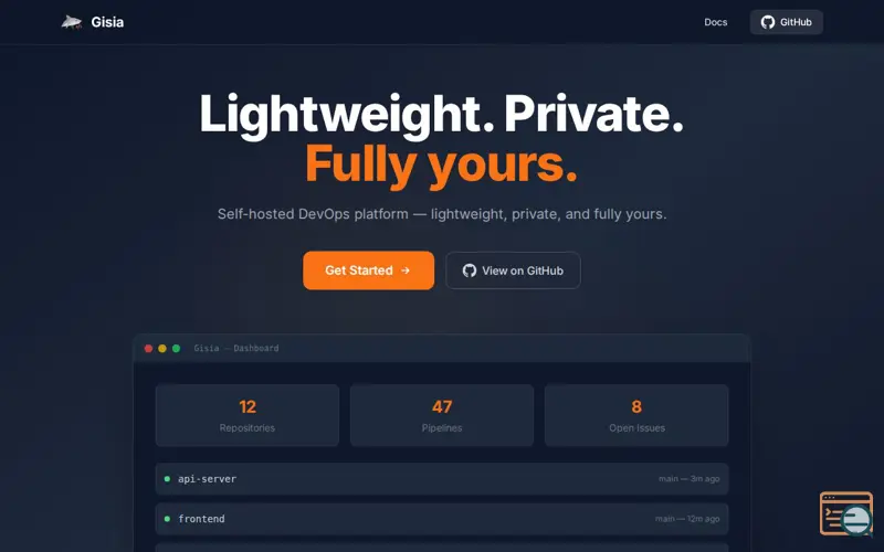 Screenshot of Gisia