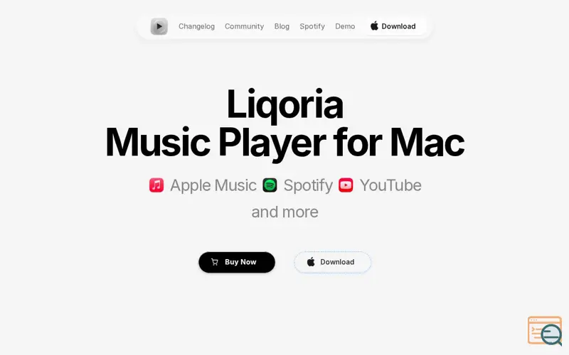 Screenshot of Liqoria