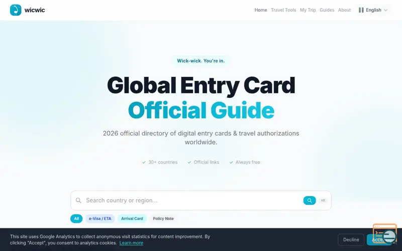 Screenshot of wicwic