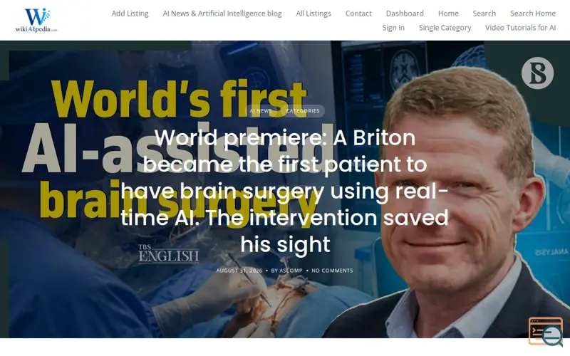 Screenshot of wikiAipedia, a launch using Site Kit by Google
